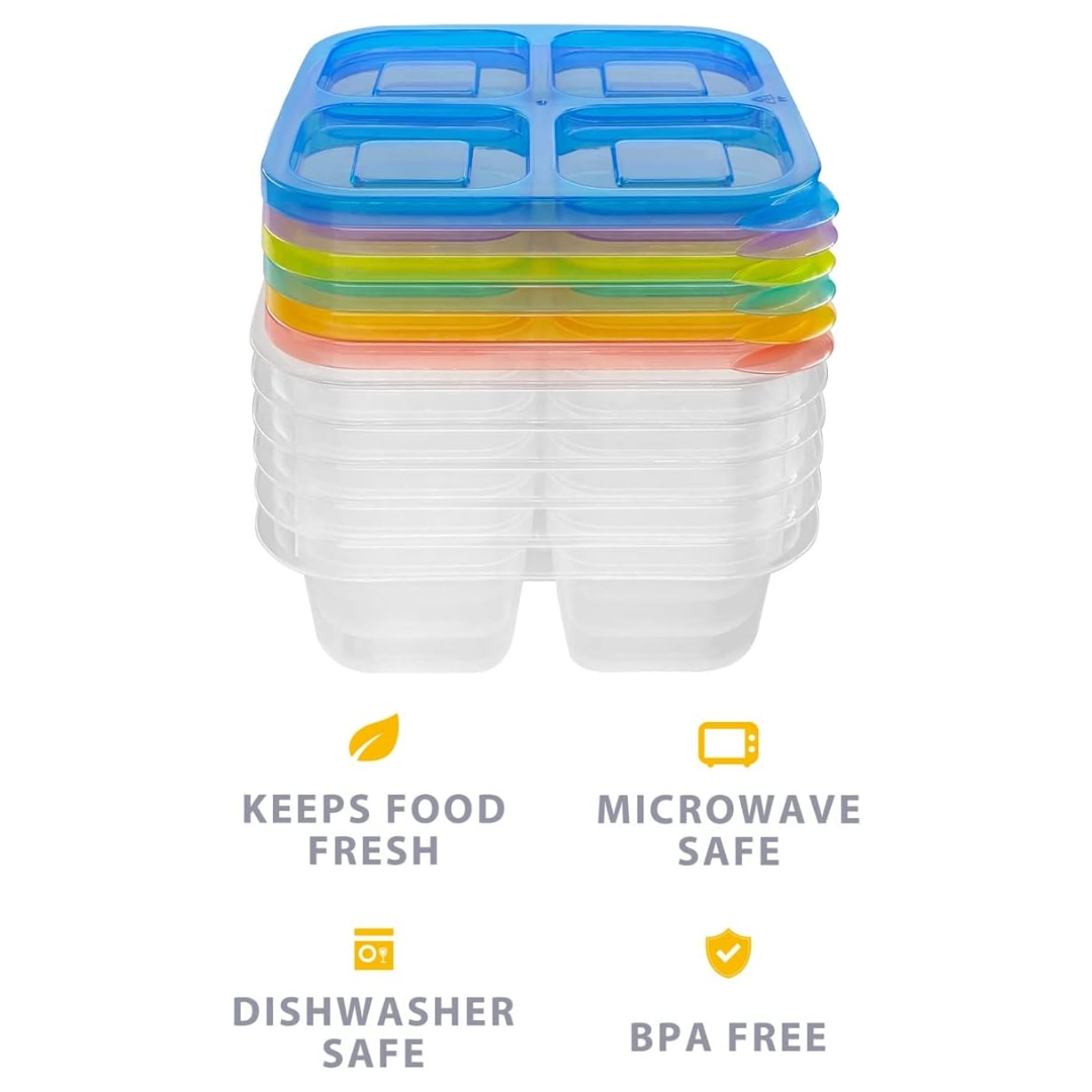 EcoMeal - Reusable Bento Box Set 6 Pieces
