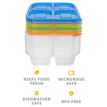 EcoMeal - Reusable Bento Box Set 6 Pieces