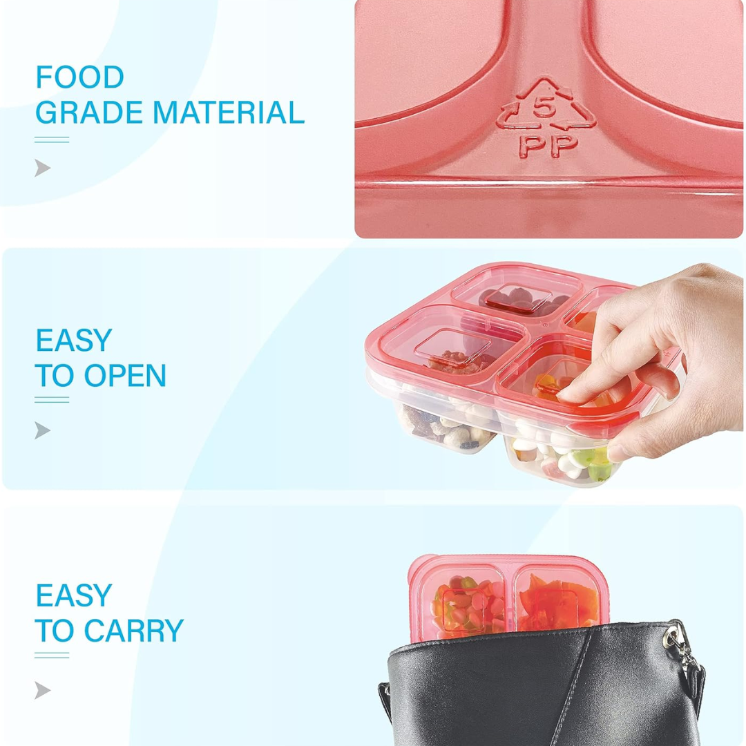 EcoMeal - Reusable Bento Box Set 6 Pieces