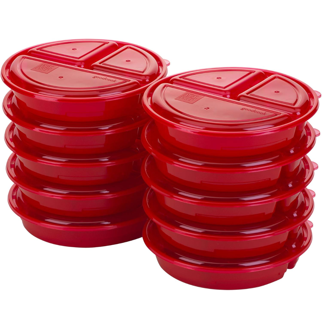 FreshPrep - Durable BPA-free Meal Tray Set