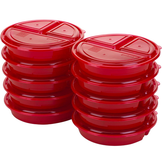 FreshPrep - Durable BPA-free Meal Tray Set