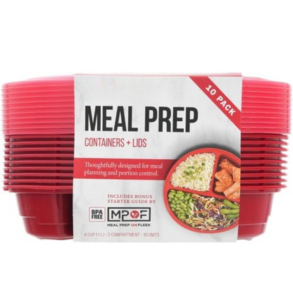 FreshPrep - Durable BPA-free Meal Tray Set