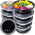 MealPrepPro – Durable Round Plastic Storage Boxes
