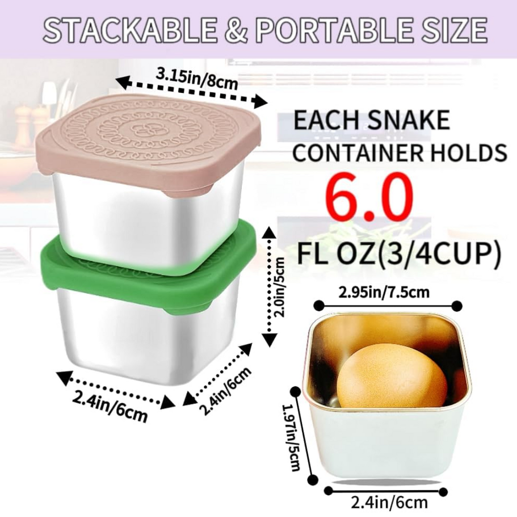 SnackBox Pro - Sustainable Stainless Steel Boxes for Kids