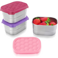 SnackGuard – Stainless Steel Snack Containers with Silicone Lid