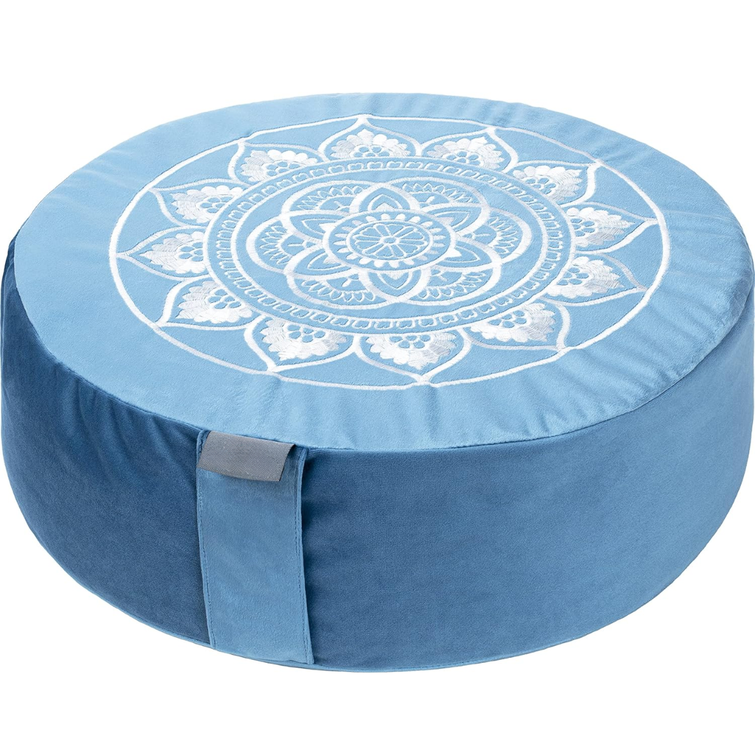 VelvetZen – Luxury Meditation Cushion in Premium Velvet