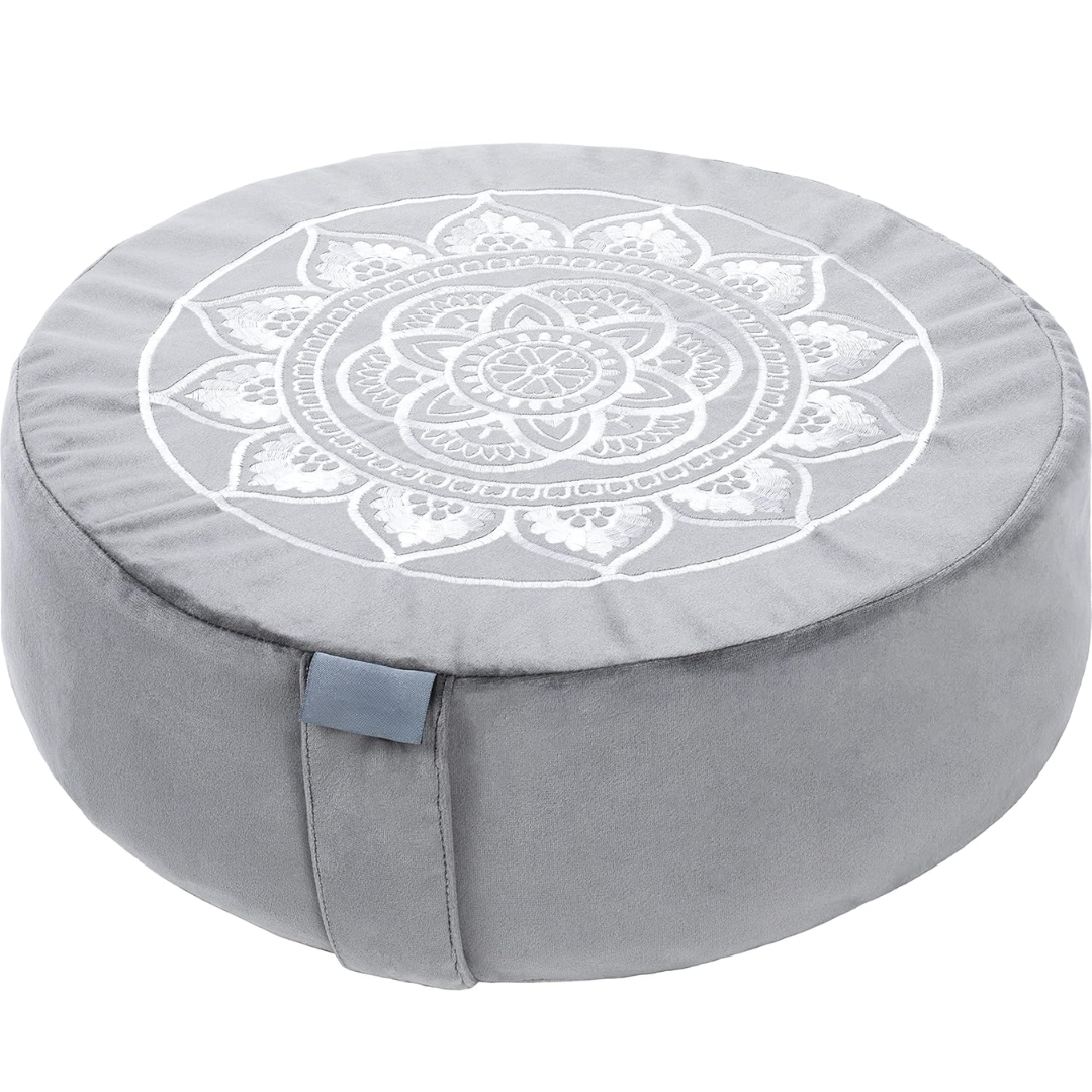 VelvetZen – Luxury Meditation Cushion in Premium Velvet