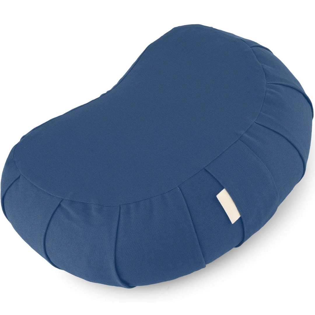 EcoCalm – Curved Meditation Cushion made of Organic Cotton