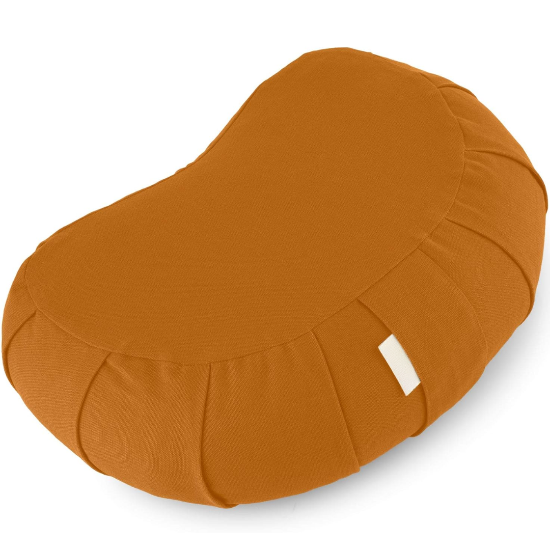 EcoCalm – Curved Meditation Cushion made of Organic Cotton