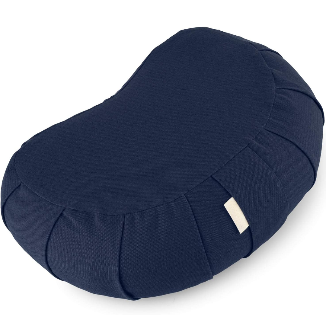 EcoCalm – Curved Meditation Cushion made of Organic Cotton
