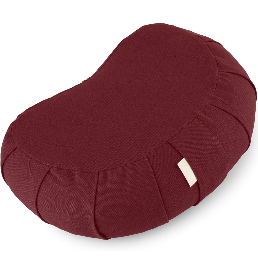 EcoCalm – Curved Meditation Cushion made of Organic Cotton