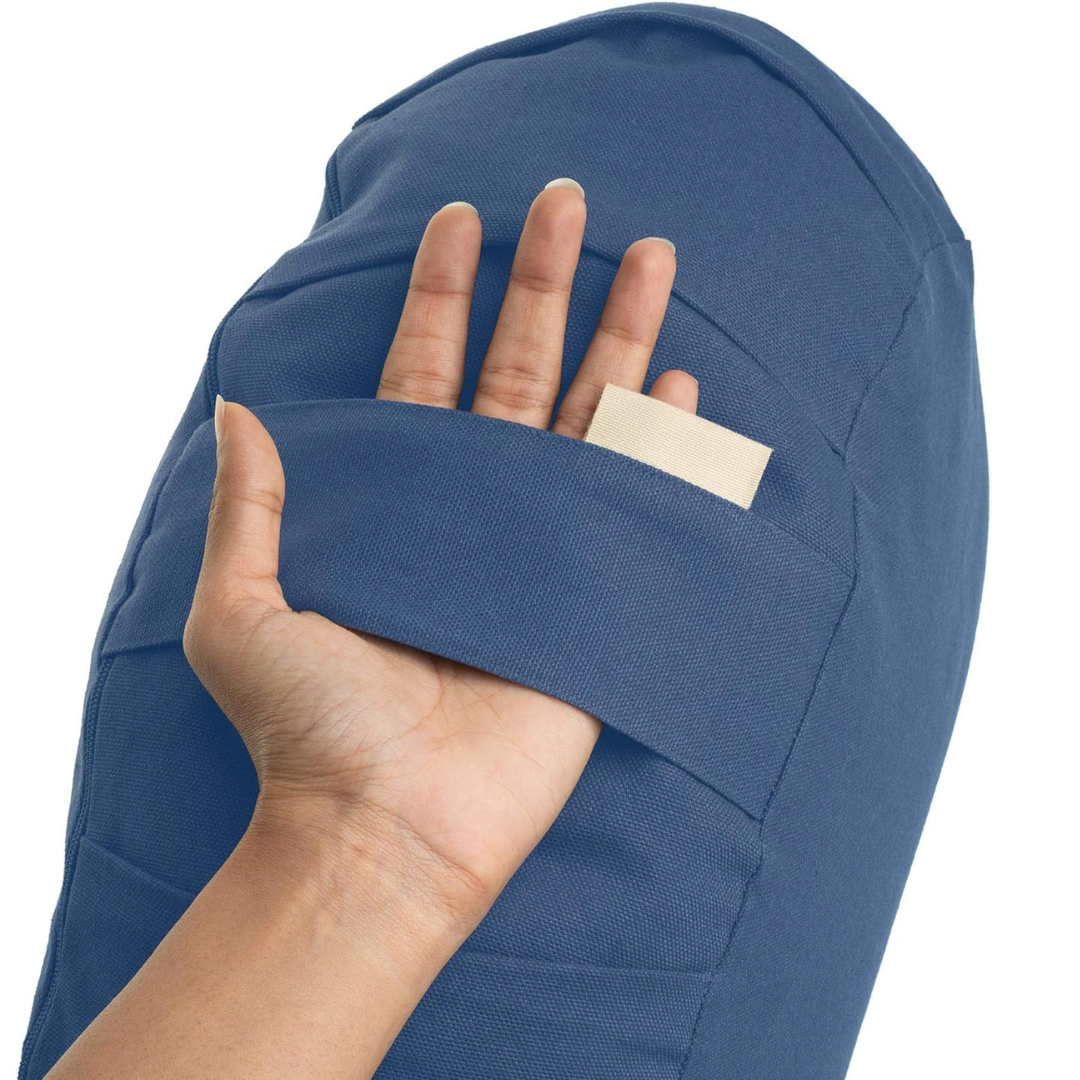 EcoCalm – Curved Meditation Cushion made of Organic Cotton