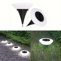 SolarLuxe – Set of 4 Waterproof Garden Lights