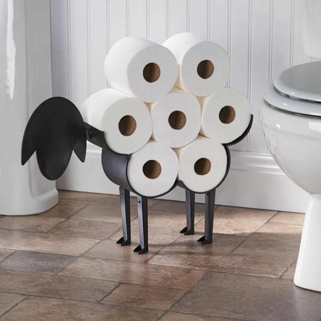 FunShape - Playful Toilet Roll Holder with Animal Design