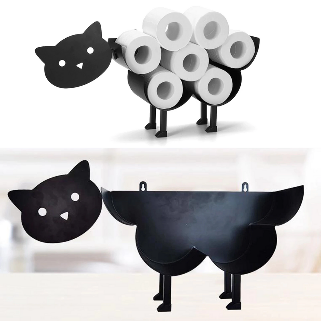 FunShape - Playful Toilet Roll Holder with Animal Design