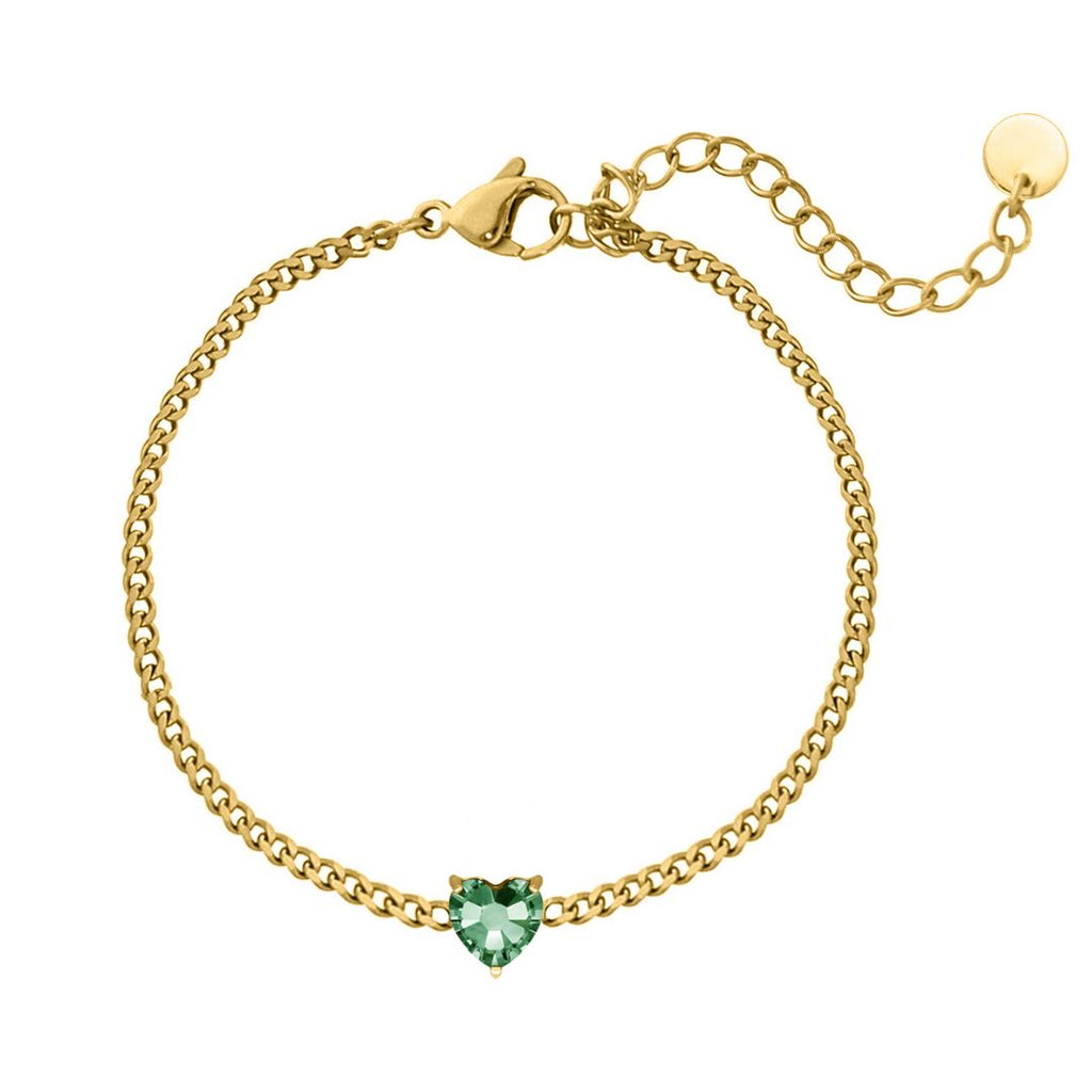 Heart Birthstone Bracelet | A Unique and Meaningful Accessory
