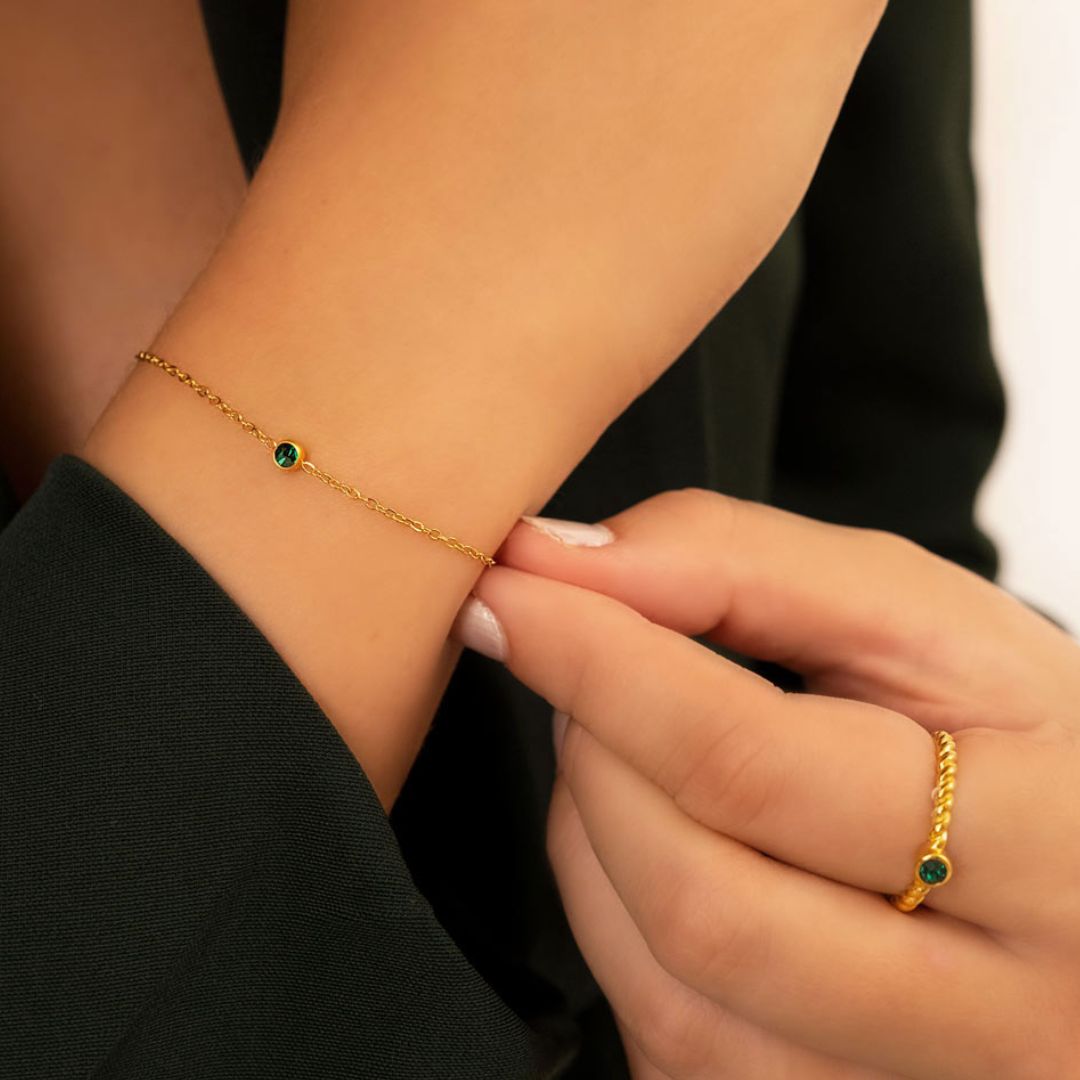 BirthGem Bracelet - Personal and Elegant Jewelry