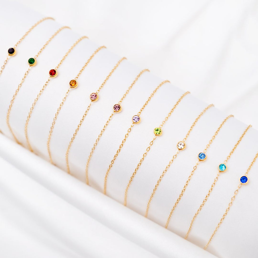 BirthGem Bracelet - Personal and Elegant Jewelry