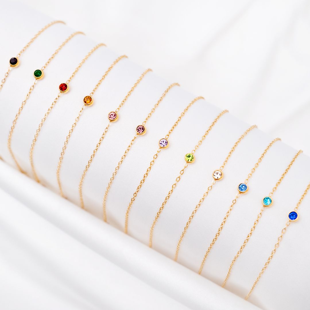 BirthGem Bracelet - Personal and Elegant Jewelry