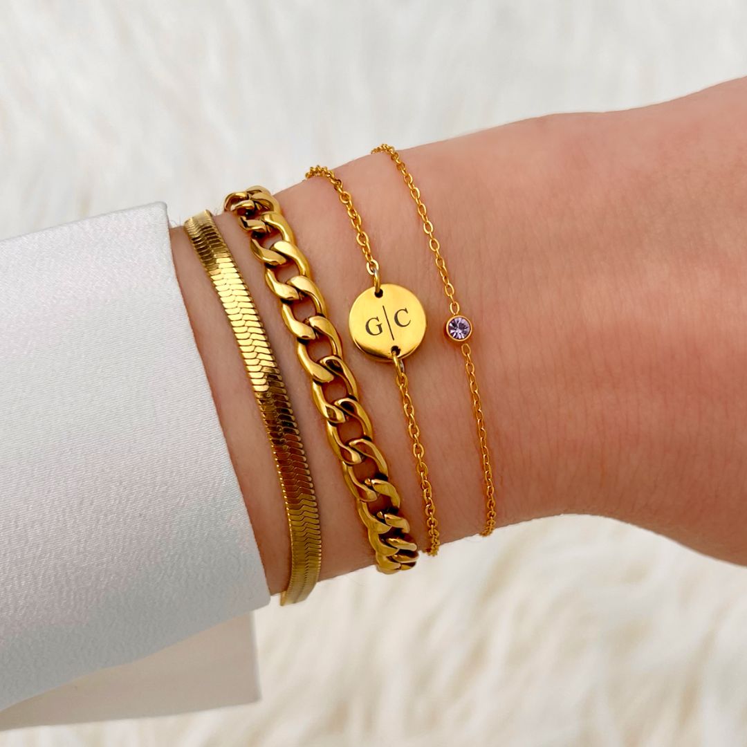 BirthGem Bracelet - Personal and Elegant Jewelry