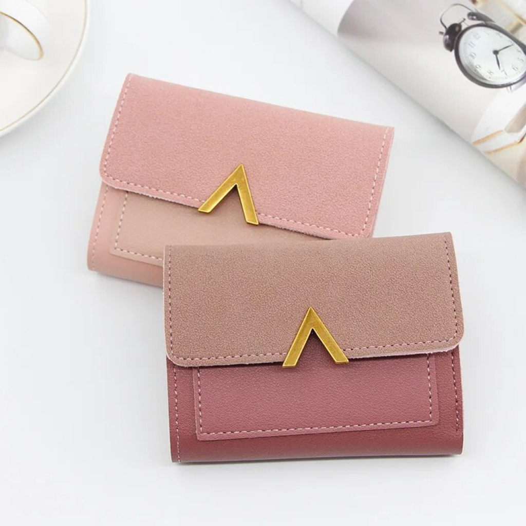 VelvetCoin - Compact Leather Wallet for Women