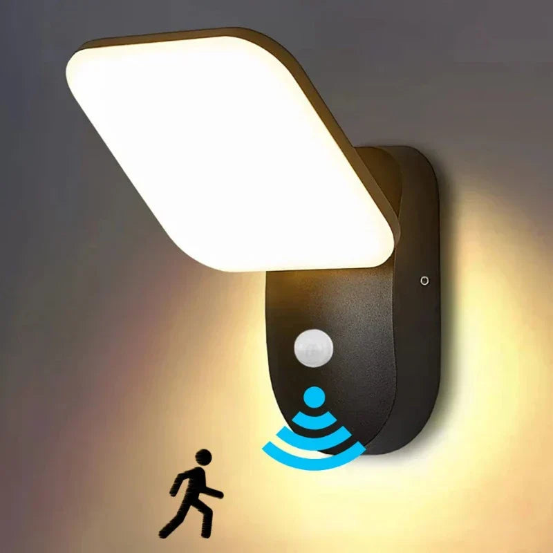 Motionsafe Wall Light - Luxury Outdoor Lamp with Motion Sensor for Security