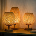 VintageBamboo - Bamboo Vintage Table Lamp