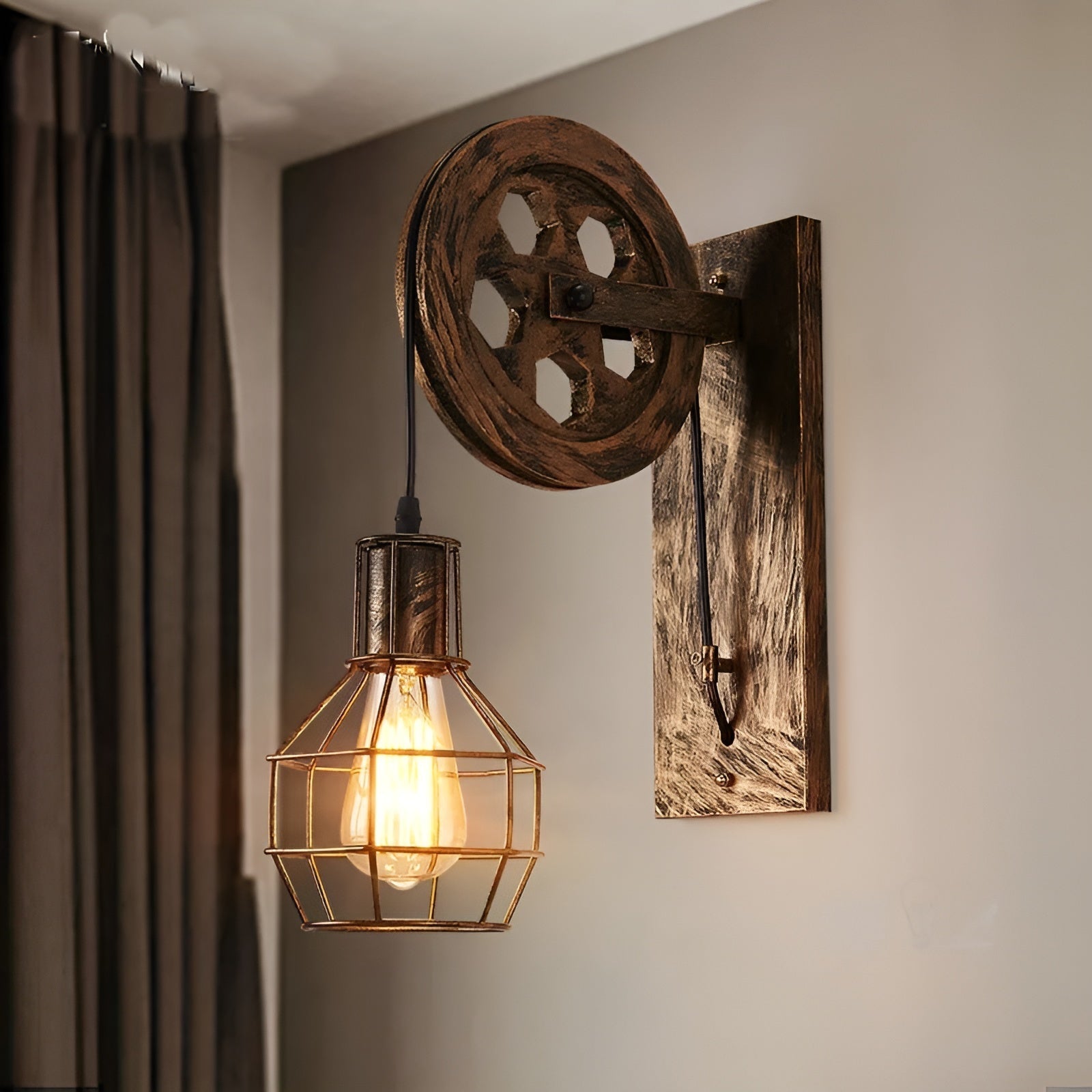 Luxury Vintage LED Wall Lamp