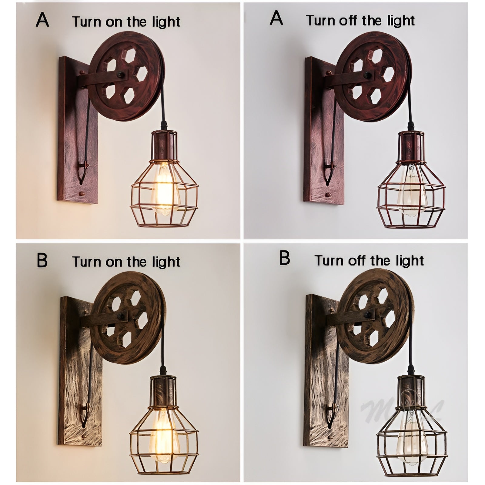 Luxury Vintage LED Wall Lamp