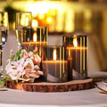 SafeGlow LED Candle Set - Elegant Wireless Rechargeable Candle Set of 3