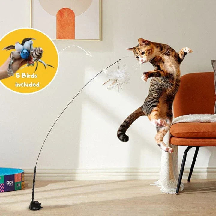 Natural Playtime - Interactive Bird for Cats