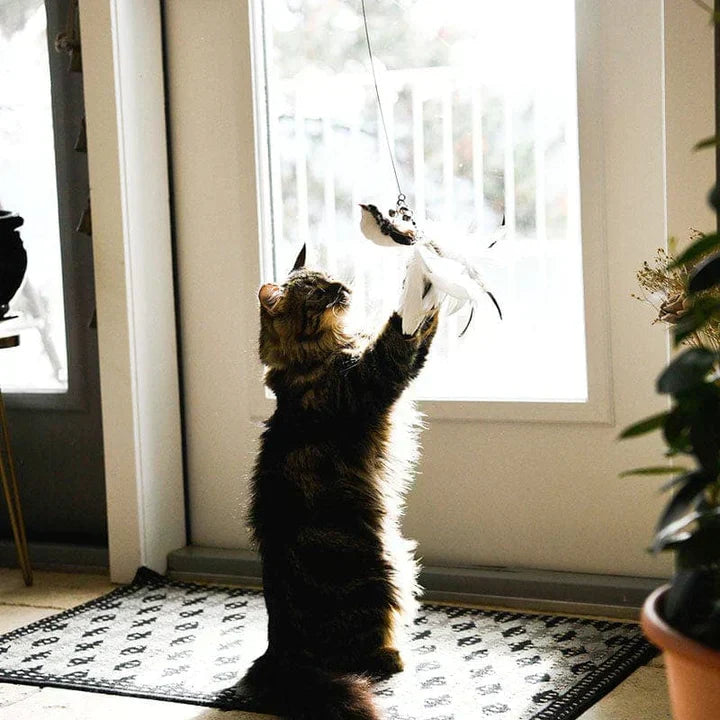 Natural Playtime - Interactive Bird for Cats