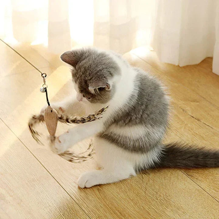 Natural Playtime - Interactive Bird for Cats