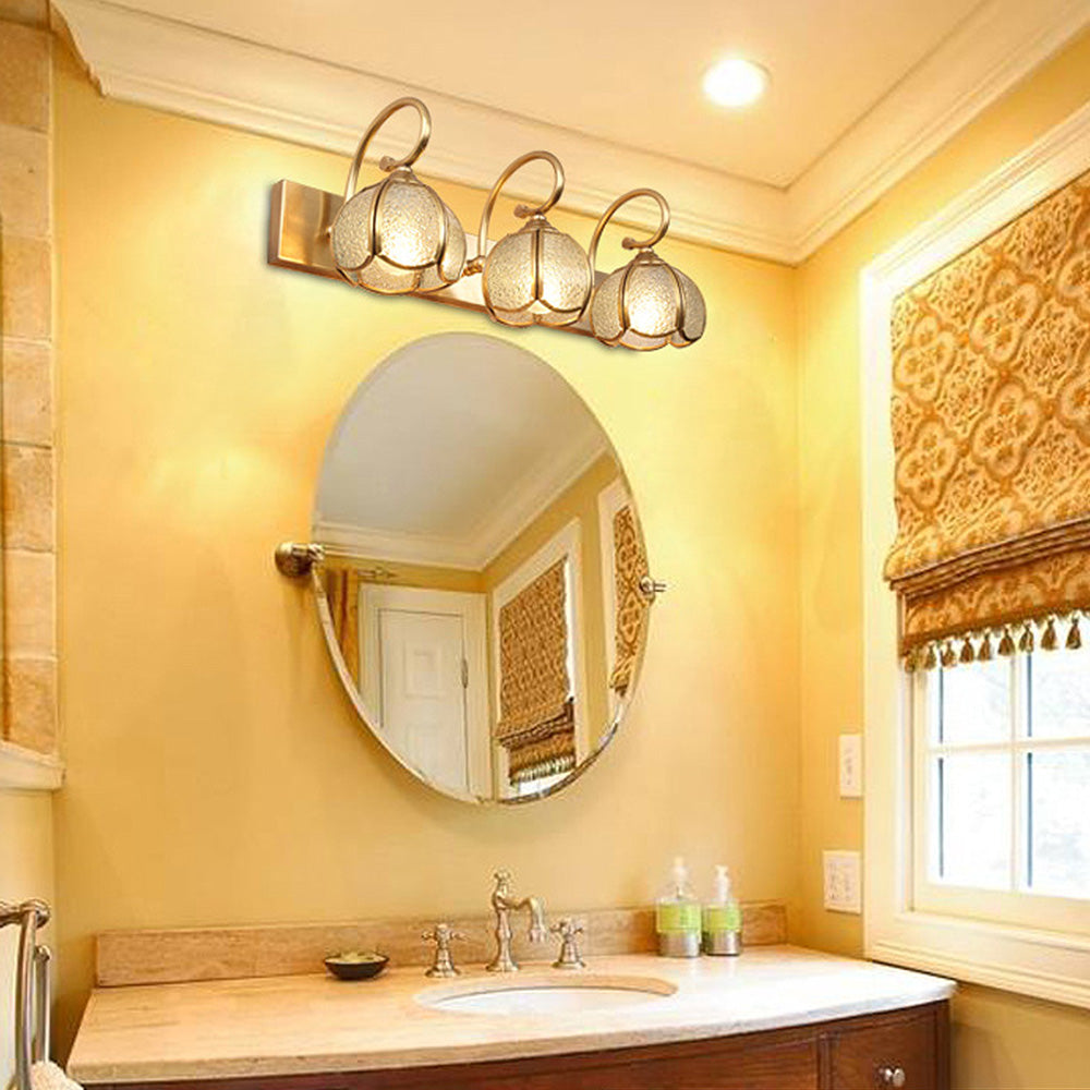 Luminous Elegance – Stylish Multi-Head Bathroom Wall Lamp