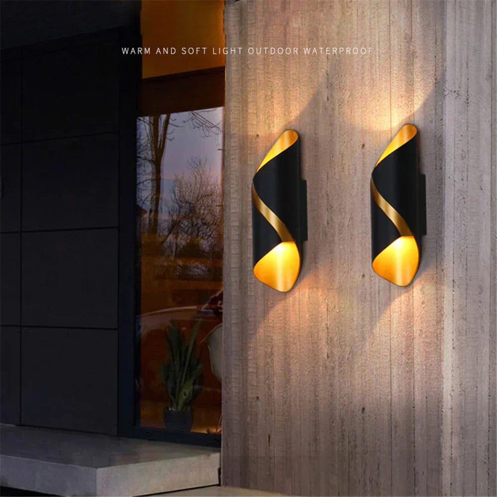 ClartéAquatique Wall Lighting – Luxury LED Outdoor Wall Lamp