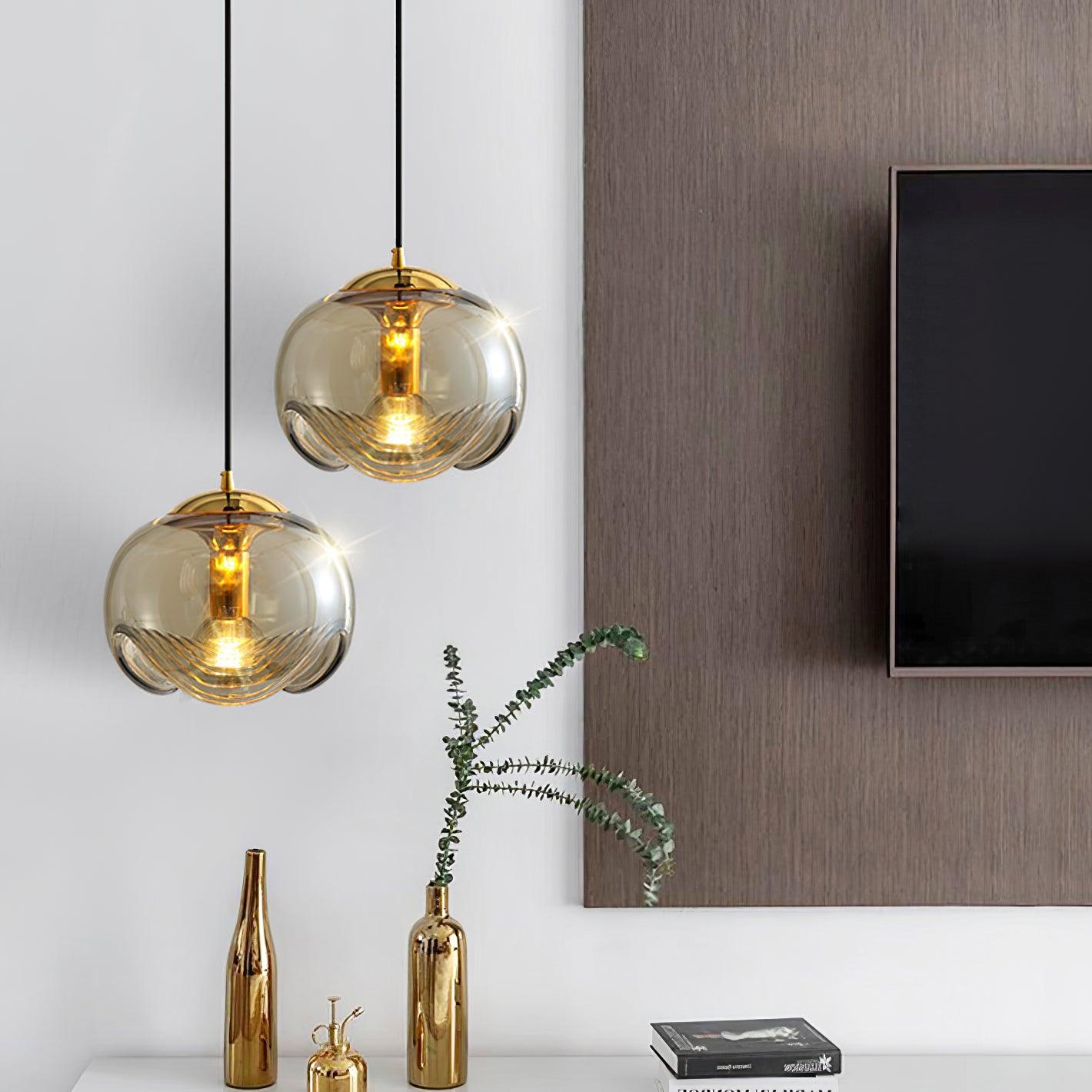 LumiVague Ceiling Light - Modern Artistic Pendant Lamp for Your Interior