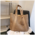 EcoChic Handbag - Stylish Woven Ladies' Bag