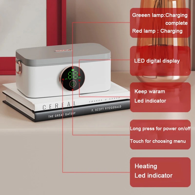 HeatBox – Wireless Lunchbox with Heating Technology