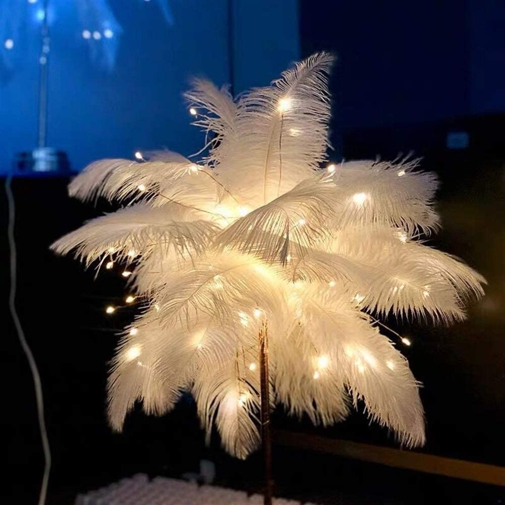 OstrichGlow Nightlight - Unique Mood Lamp with Pink Base