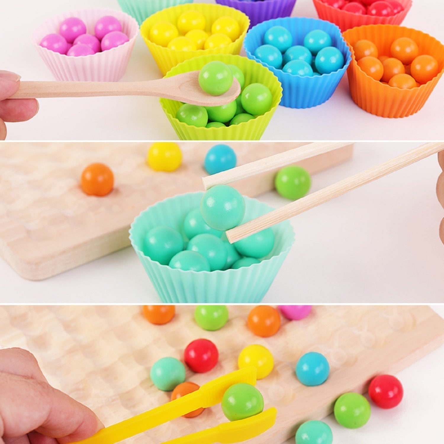 ColorMatch - Creative Bead Sorting Game for Counting