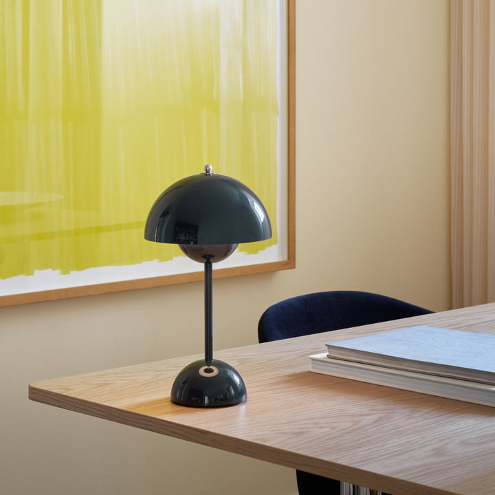 LunarGlow Table Lamp - Dimmable LED Lighting for Any Interior