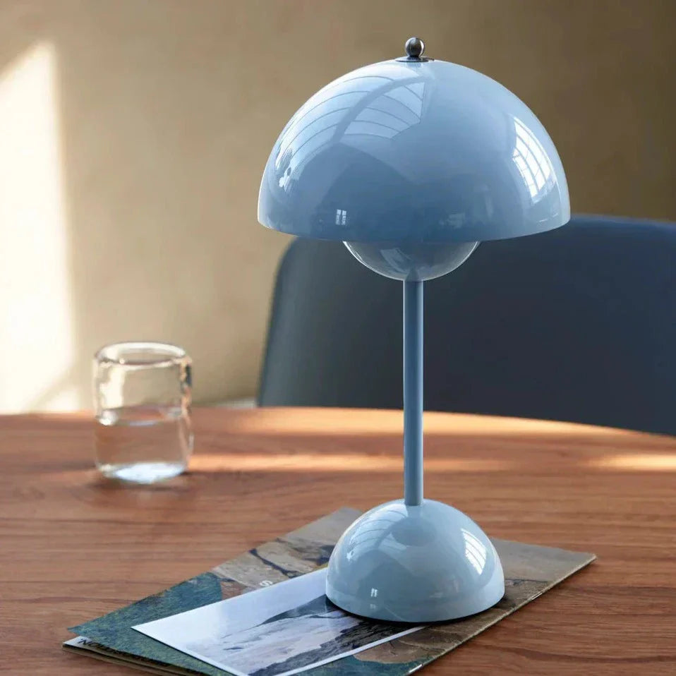 LunarGlow Table Lamp - Dimmable LED Lighting for Any Interior