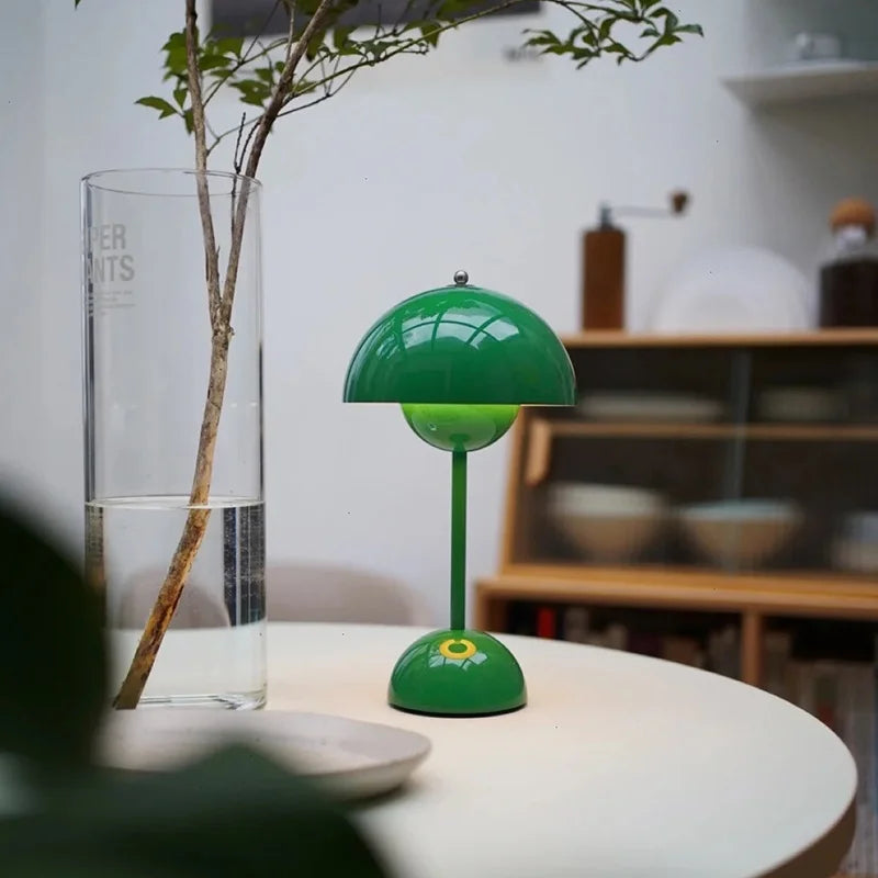 LunarGlow Table Lamp - Dimmable LED Lighting for Any Interior