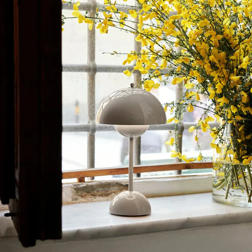 LunarGlow Table Lamp - Dimmable LED Lighting for Any Interior