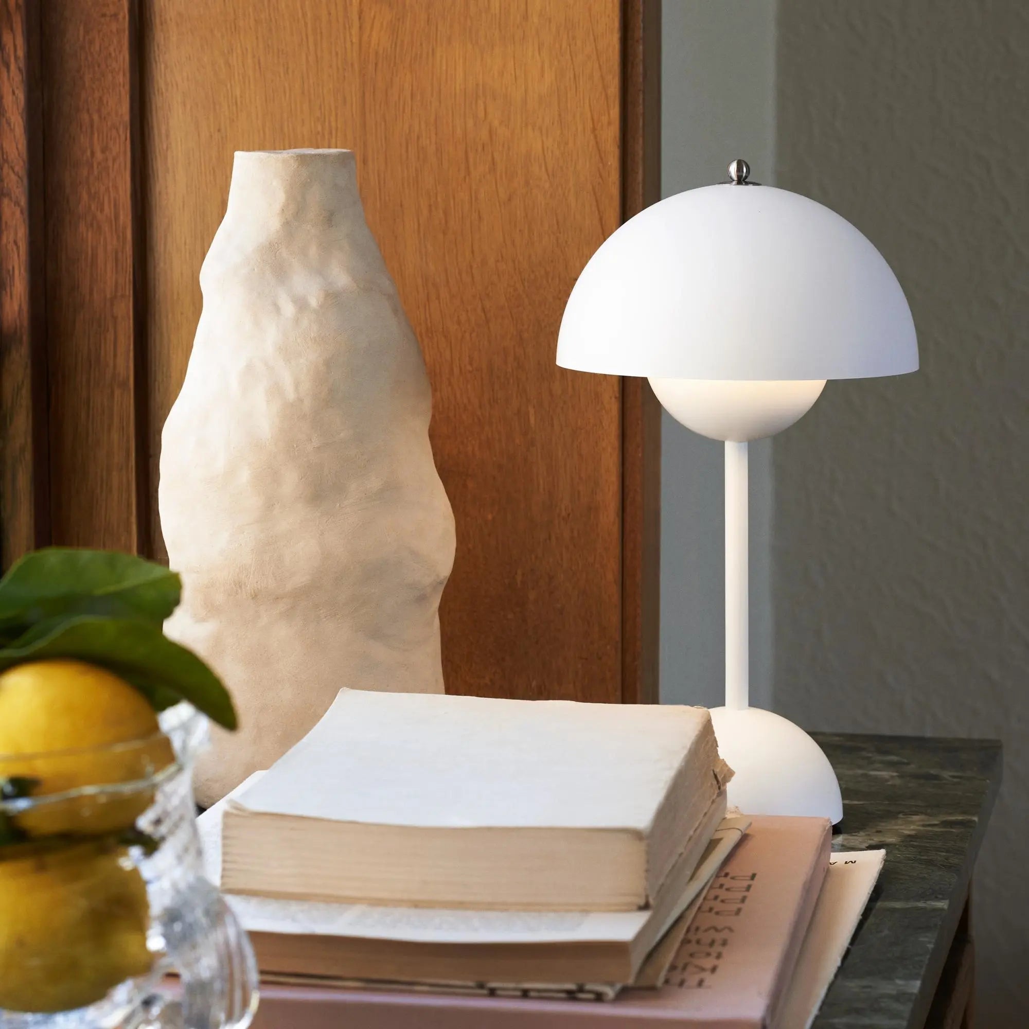 LunarGlow Table Lamp - Dimmable LED Lighting for Any Interior
