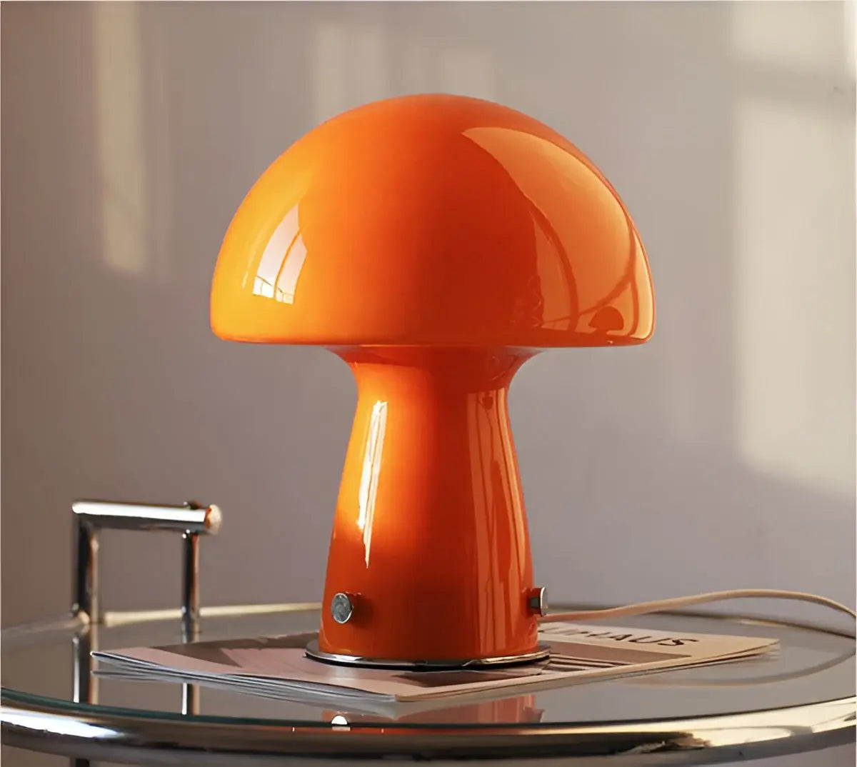 Scandinavian LED Mushroom Lamp - Elegance and Warmth for Your Interior