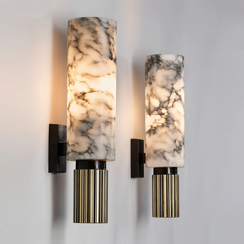 MarbleGlow - Luxe Wandlamp voor Moderne Interieurs