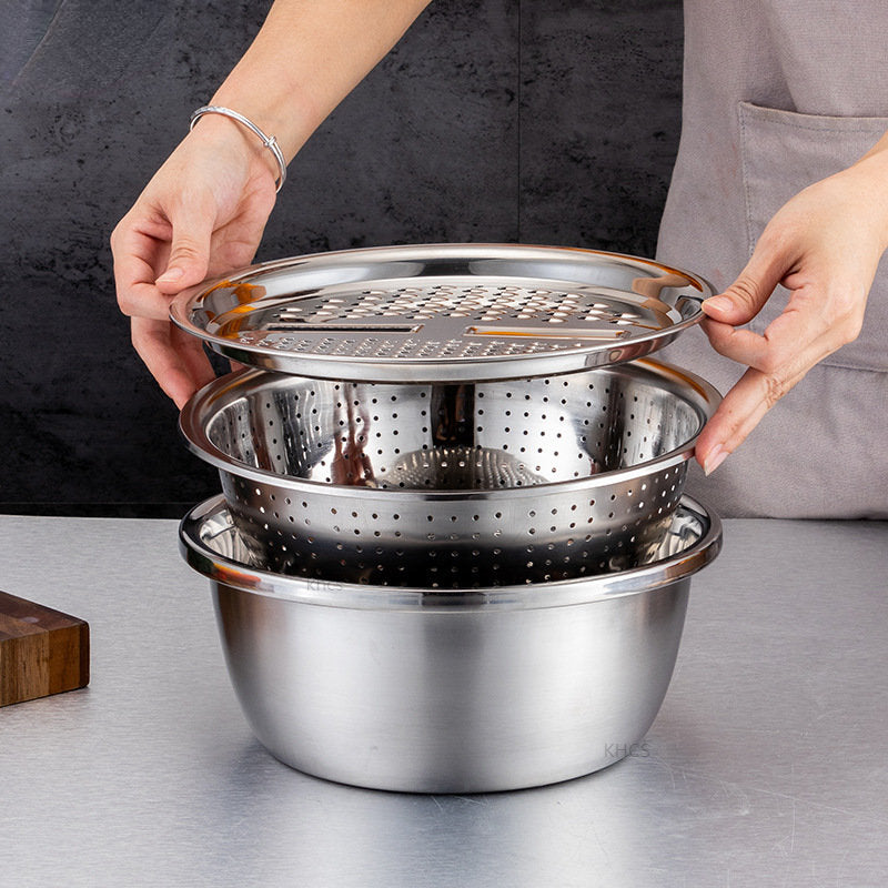 Master Chop - Stylish 3-in-1 Stainless Steel Cutting Drawer