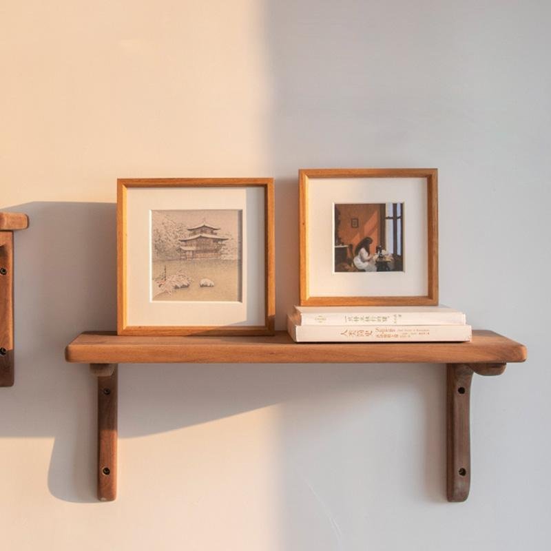 WoodFrame - Elegant Square Wooden Photo Frame