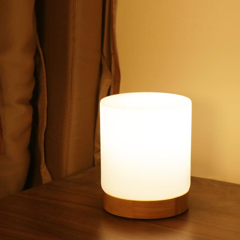 LumiGlow Refined Glass Touch LED Table Lamp